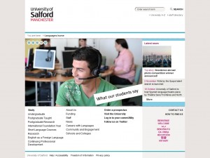 University of Salford School of Languages
